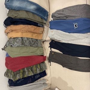 Huge lot of boys pants